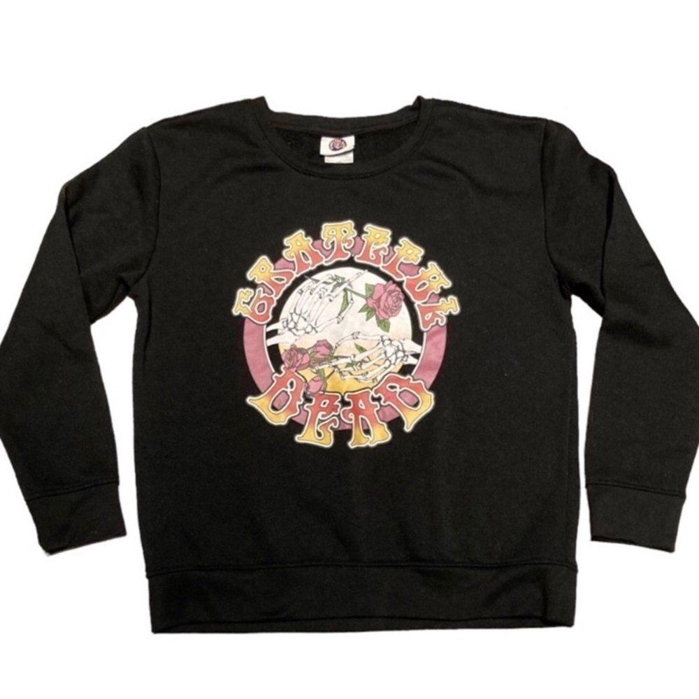 GRATEFUL Dead - Unisex Crew Neck Sweatshirt. Black. Used-good condition.…